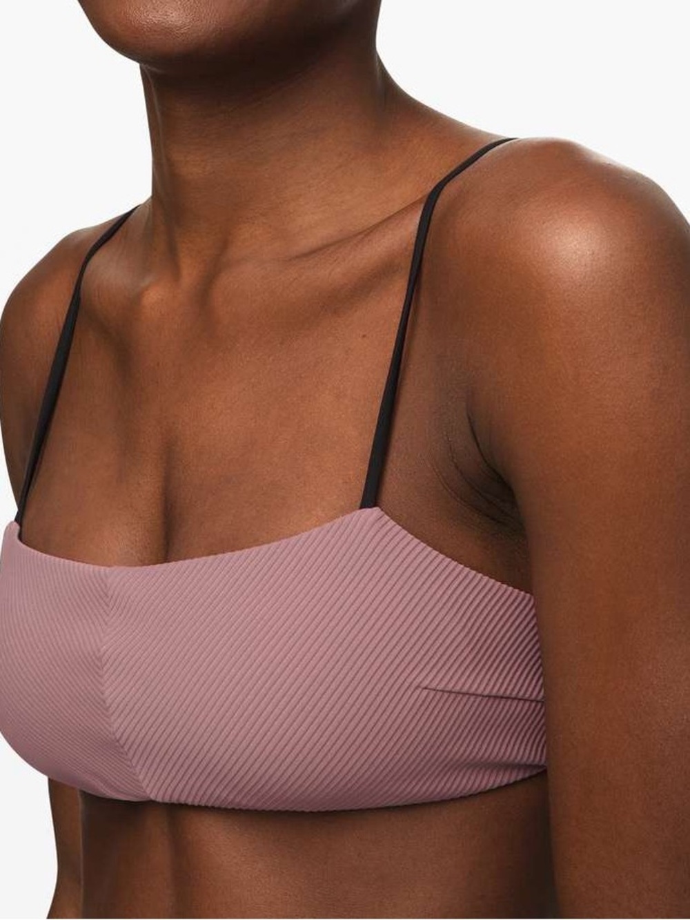 Lululemon Pool Play Reversible Bikini Top Ribbed XS